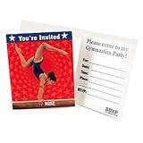 Gymnastics Invitations