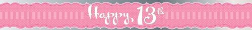 Perfectly Pink Party - Happy 13th Birthday Sash