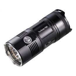 BUNDLE: Nitecore TM06 (Tiny Monster) 3800 Lumen CREE XM-L2 U2 Flashlight w/ 4x Xtar 18650 2600mAh Li-Ion rechargeable batteries + i4 Nitecore Intellicharger and Lightjunction Keychain