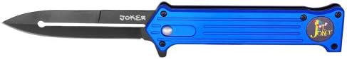 3.5" Joker Spring Assisted Folding Knife - Blue