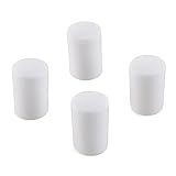 Vinyl Leg Tips, 5/8 x 3/4 White