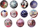 ShalinCraft Gifts for Christmas- Paper Mache Balls Diameter: 4 inches