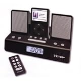 iPod Portable Alarm Clock Blk