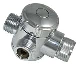 Nature Mist Three Way Diverter, Chrome finish SHOWR DIVERTR 3WY CH