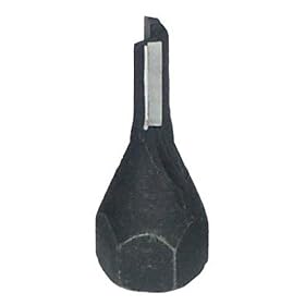 Click here to buy Her-Saf Straight Flute Screw-On Cutter - 1 4+.015 by Her-Saf.