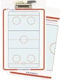 Champion Sports Ice Hockey Dry Erase Clipboard