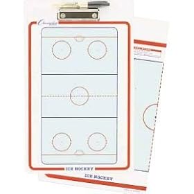 Click here to buy Champion Sports Dry-Erase Ice Hockey Clipboard.