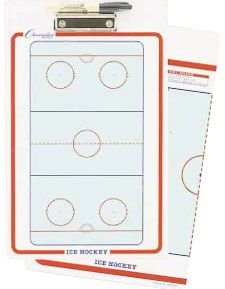 Buy Champion Sports Ice Hockey Dry Erase Clipboard by Champion Sports