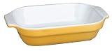 Emile Henry Provencal 8-1/2-by-5-1/2-Inch Lasagna Bakers, Citron Yellow