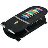 AV-20 Double CD Visor (20 Capacity, Nylon, Black)