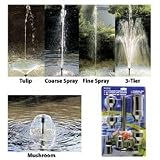 Tetrapond Fountain Set - 5 Patterns