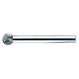 Grizzly H2759 1/8 Carbide Rotary Burrs - Shape D: Ball