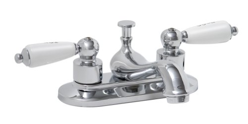Premier 204335LF Ashbury Lead-Free Centerset Two-Handle Lavatory Faucet with ABS Pop-Up, Chrome