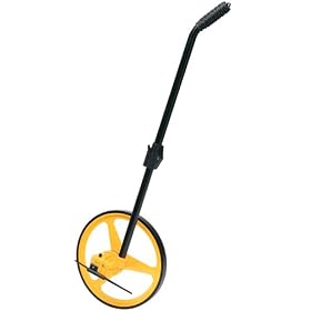 CST - MeasureMark 31-40M 12-Inch Aluminum Wheel Measuring Wheel in Meters Decimeters by CST/Berger