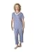 WICKING KRISTI CAPRI SET FOR HOT FLASHES AND NIGHT SWEATS- (S-3X) (M(8/10), Lilac)