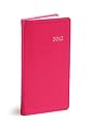 2012 Pocket Agenda Datebook, Saffiano 6", Pink