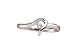 Beautiful 14k. White Gold Real Diamond Lady's Ring