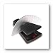 Document Wedge, holds documents vertically, reduces neck & eye strain, black - DH140 / MMMDH140