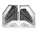 30 Pc Neiko SAE & Metric Combo Hex Key Set
