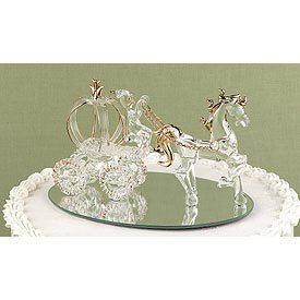 Horse and Carriage Cake Top