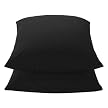 Ebony Poly Cotton Pillowcase - King