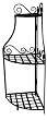 Panacea Products Forged Corner Plant Stand, Black