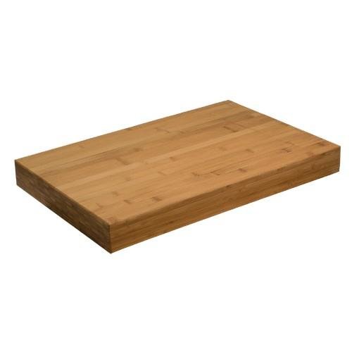 Bambu 020521 bamboo chop block in golden brown. by Chopping Blocks