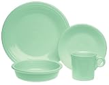 Fiesta Sea Mist 831 4-Piece Dinnerware Place Setting, Service for 1