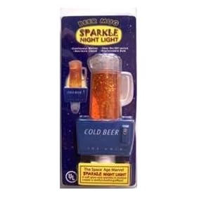 Beer Sparkle Nightlight--Bar Tavern Night Light