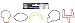 Forever Collectibles NFL San Diego Chargers Logo Bandz