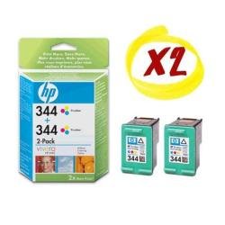 HP Original 344 2-pack Tri-color Ink Cartridges