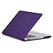 Speck Products See Thru Satin, Soft Touch Hard Shell Case, for Pro 15-inch MacBook Aluminum Unibody/Black Keyboard (Purple)