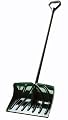 Suncast SC1350 18-Inch Snow Shovel/Pusher Combo with Wear Strip, Green