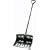 Suncast SC1350 18-Inch Snow Shovel/Pusher Combo with Wear Strip, Green