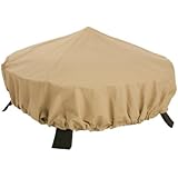 Classic Accessories 58992-EC Terrazzo Fire Pit Cover, Round