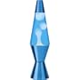 Lava Lite 14-1/2-Inch Classic Lava Lamp, White/Blue with Blue Chrome Base