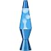 Lava Lite 14-1/2-Inch Classic Lava Lamp, White/Blue with Blue Chrome Base