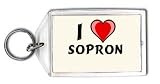 I Love Sopron Keychain