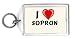 I Love Sopron Keychain