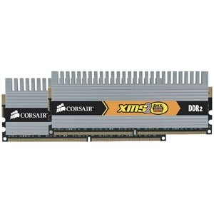 Corsair DHX 2 GB (2 X 1 GB) 240-Pin DDR2 800MHz Dual Channel Memory Kit