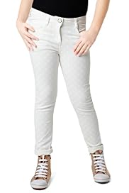 Cotton Rich Spotted Skinny Jeans