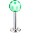 Labret - Dark Green Soccer Ball