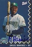 Angel Ramirez, Knoxville Smokies - Blue Jays Affiliate Autographed Card