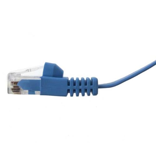 SF Cable 35 ft Premium Ultra Flat CAT6 550 MHZ Network Patch Cable Blue
