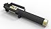 PerfectDay Foldable QuickSnap Self-portrait Monopod Extendable Bluetooth Selfie Stick with built-in Remote Shutter w/ Adjustable Phone Holder for iPhone 6s, iPhone 6 Plus 5 5s 5c, Android