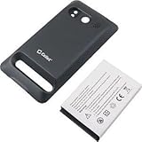 Cellet 256731 2700mAh Li-Ion Extended Battery with Back Door for HTC EVO 4G ....