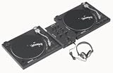 Gemini First Mix 5.0 Professional DJ System with 2 Turntables, Mixer and Headphones