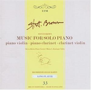 Cover image : Music for Solo Piano