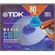 TDK CDR Media 700MB 80 Minute (1-Pack, for audio only)
