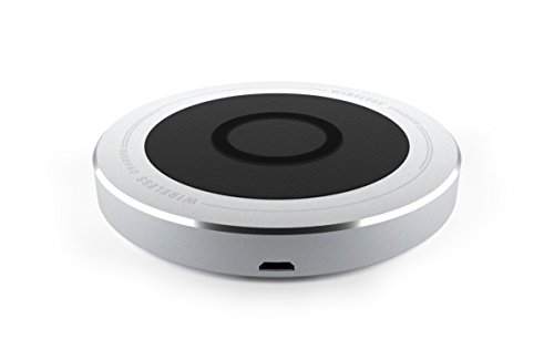 Qi Wireless Charging Pad for Samsung Galaxy S7/S7 Edge, Galaxy S6, S6 Edge+, Note 5, S6 Edge, Nexus 4/5/6, iPhone 6/6s & Plus Charger for All Qi-Enabled Devices
